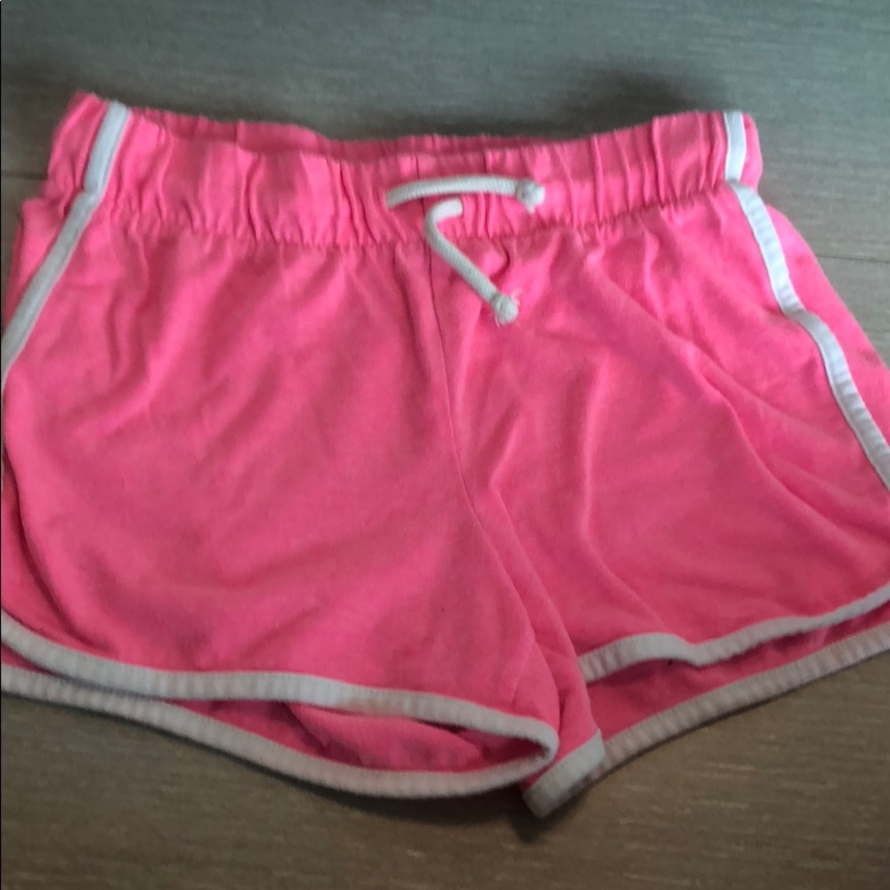 A pink girls short
